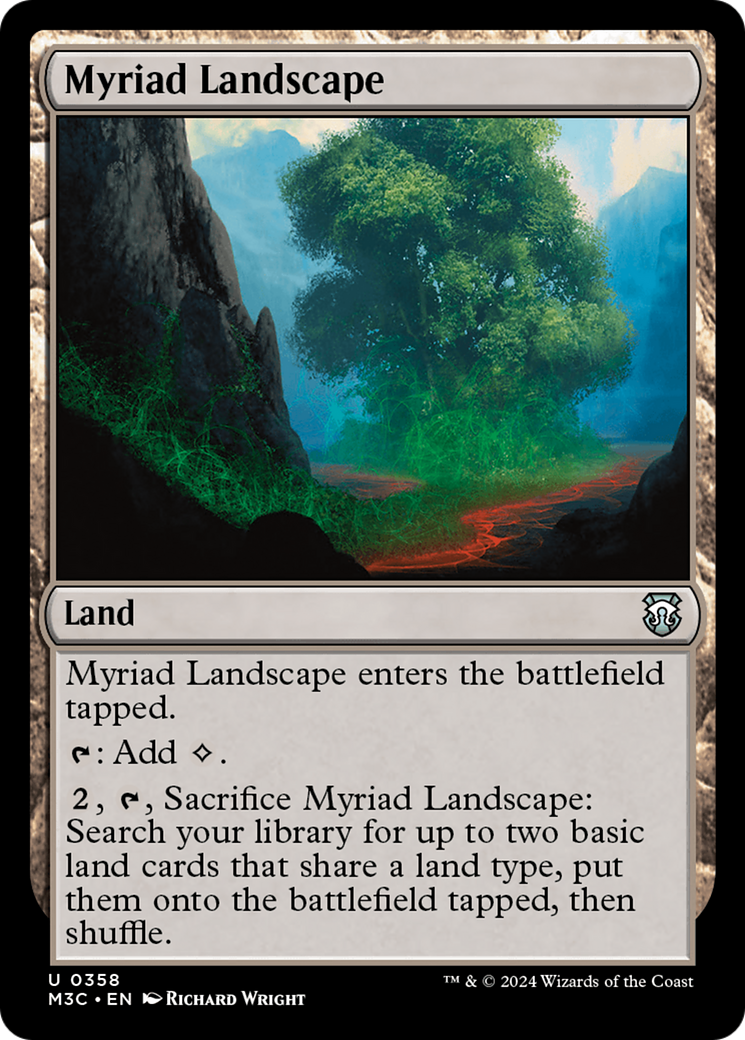 Myriad Landscape [Modern Horizons 3 Commander]-1