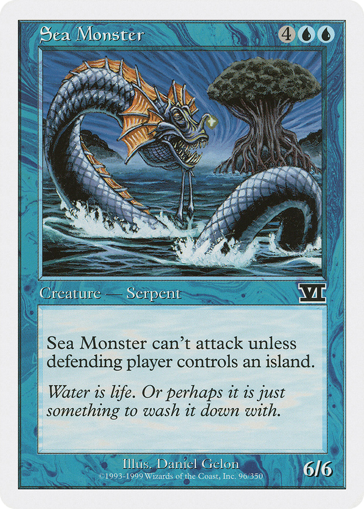 Sea Monster [Classic Sixth Edition]-1