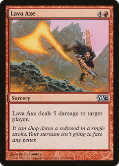 Lava Axe [Magic 2012]-1
