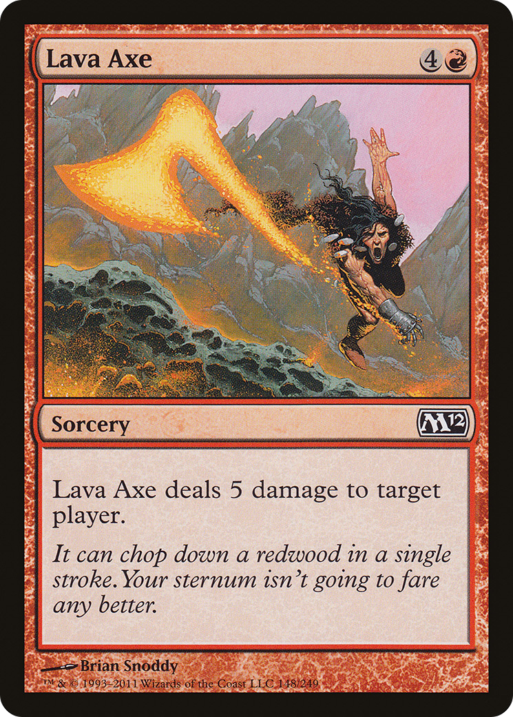 Lava Axe [Magic 2012]-1