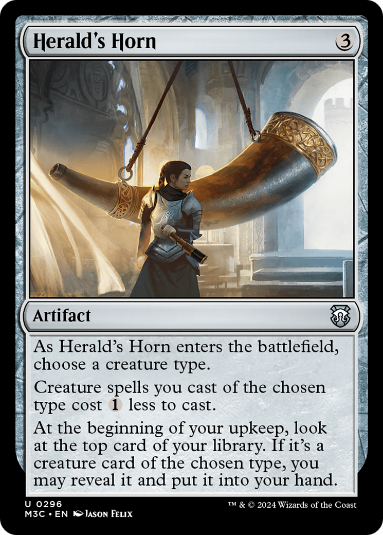 Herald's Horn [Modern Horizons 3 Commander]-1