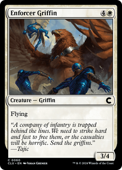 Enforcer Griffin [Ravnica: Clue Edition]-1