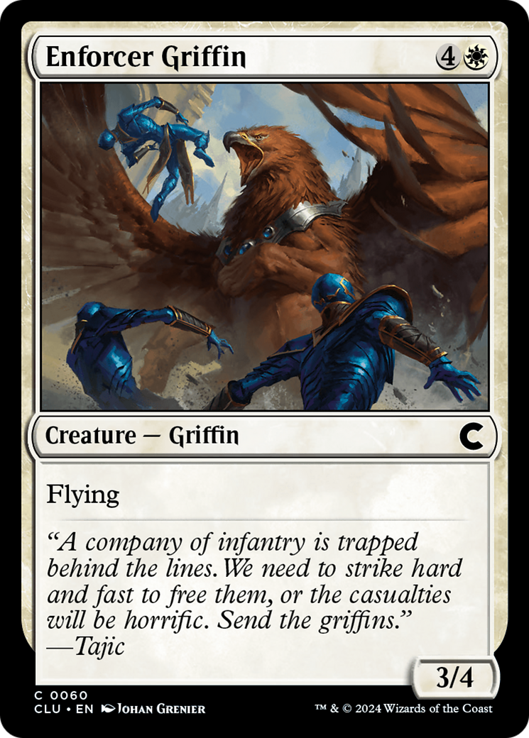 Enforcer Griffin [Ravnica: Clue Edition]-1