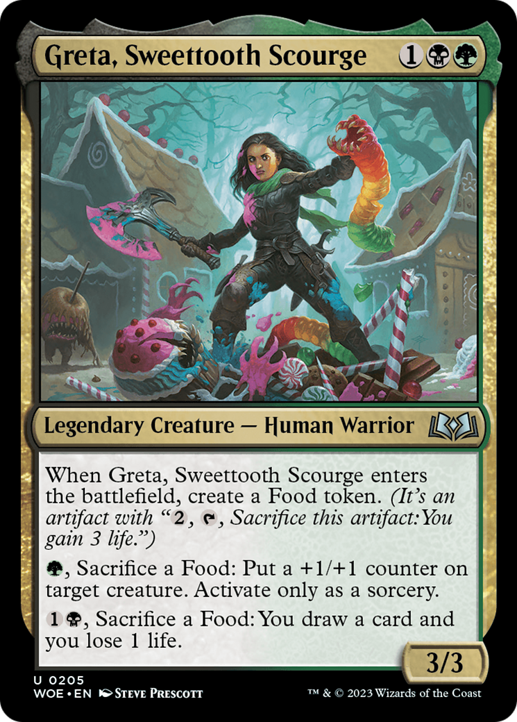 Greta, Sweettooth Scourge [Wilds of Eldraine]-1