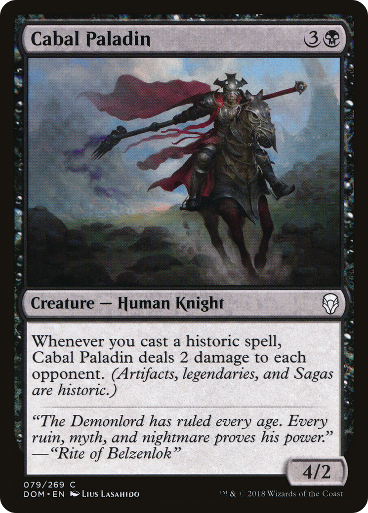 Cabal Paladin [Dominaria]-1