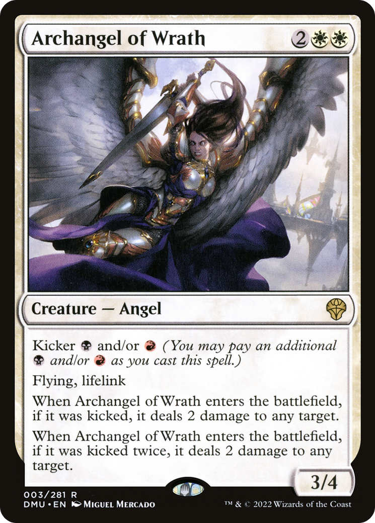 Archangel of Wrath [Dominaria United]-1