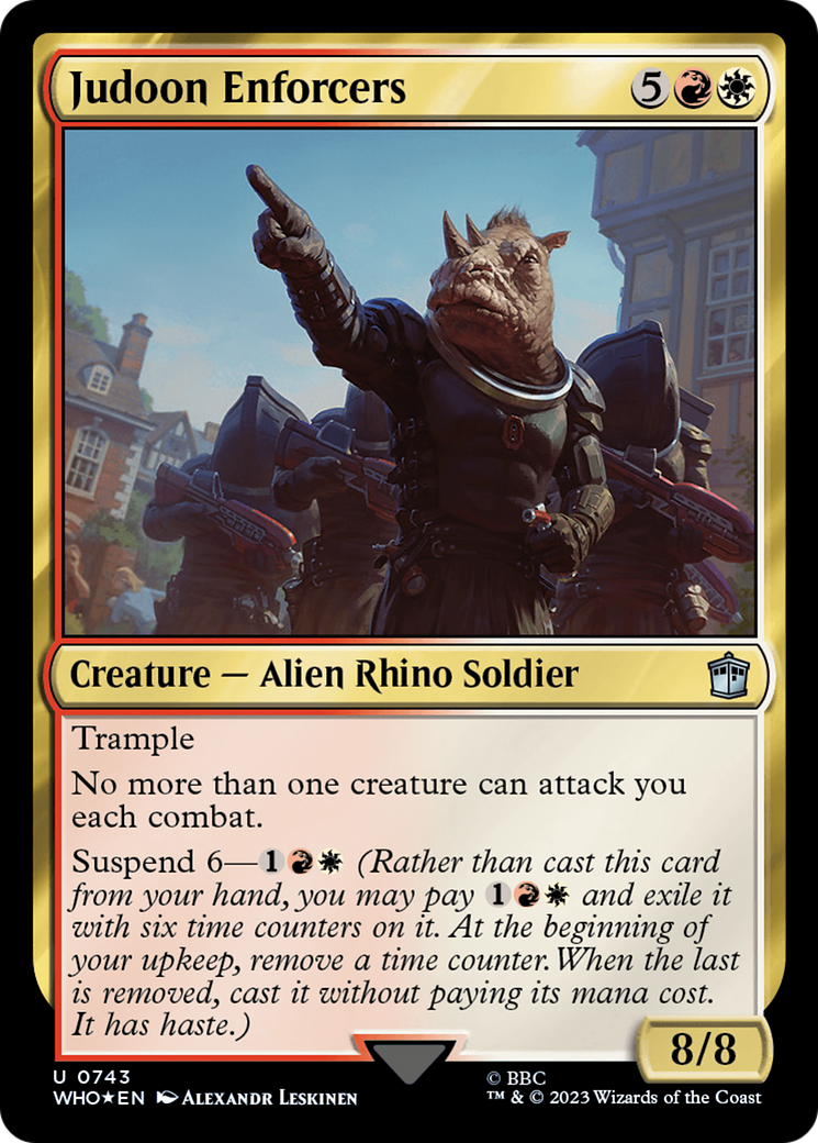 Judoon Enforcers (Surge Foil) [Doctor Who]-1
