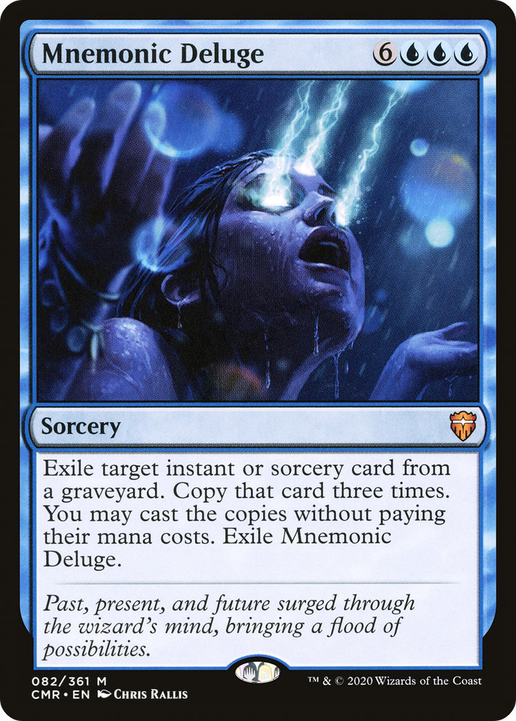 Mnemonic Deluge [Commander Legends]-1