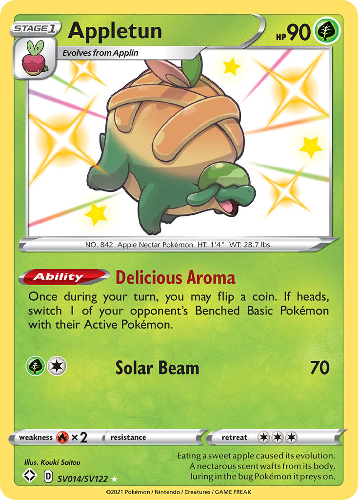 Appletun (SV014/SV122) [Sword & Shield: Shining Fates]-1
