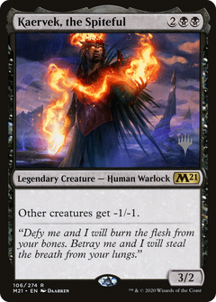 Kaervek, the Spiteful (Promo Pack) [Core Set 2021 Promos]-1