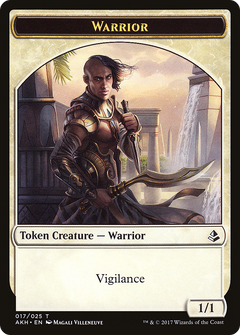 Warrior Token (AKH-017) - Amonkhet Tokens-1