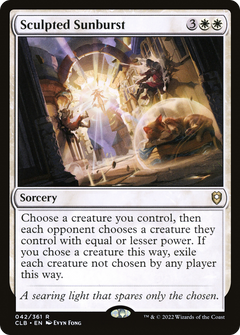 Sculpted Sunburst [Commander Legends: Battle for Baldur's Gate]-1
