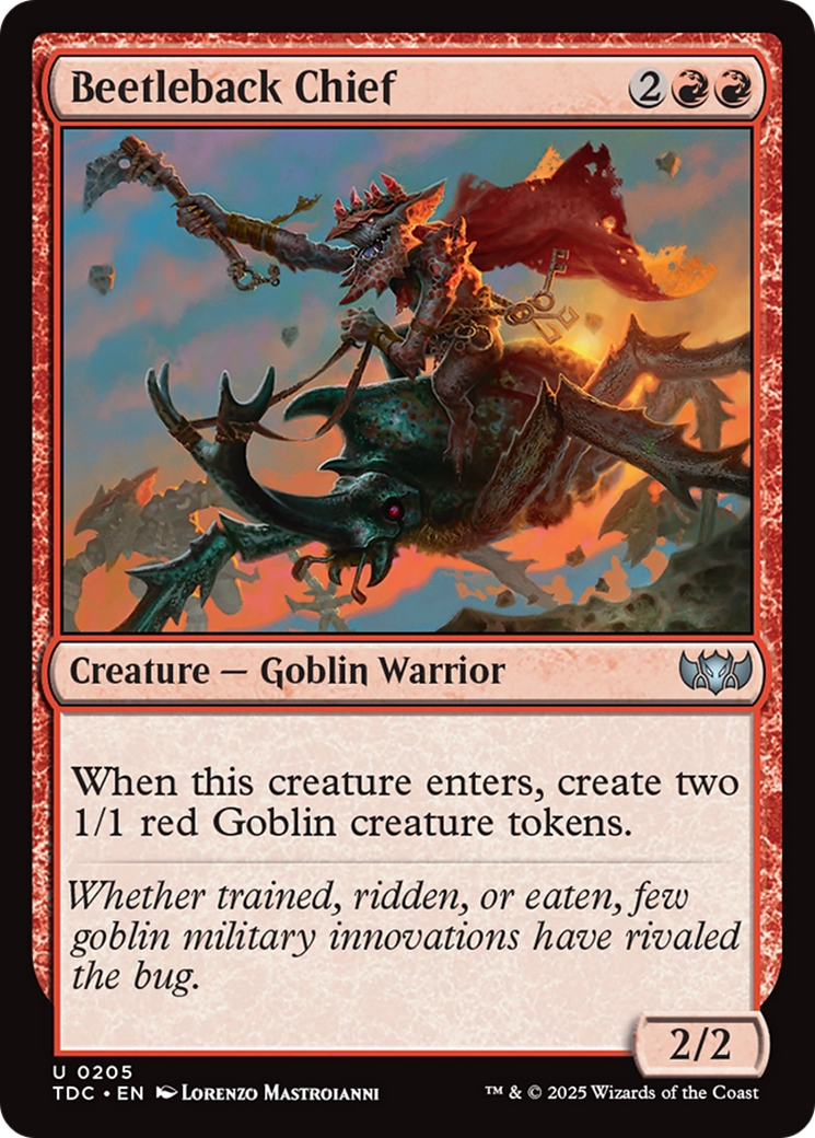 Beetleback Chief [Tarkir: Dragonstorm Commander]-1