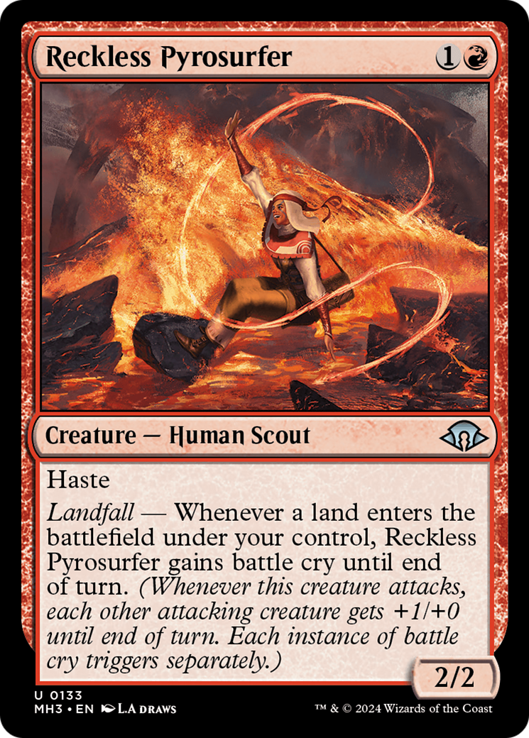 Reckless Pyrosurfer [Modern Horizons 3]-1