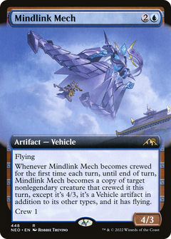 Mindlink Mech (Extended Art) [Kamigawa: Neon Dynasty]-1