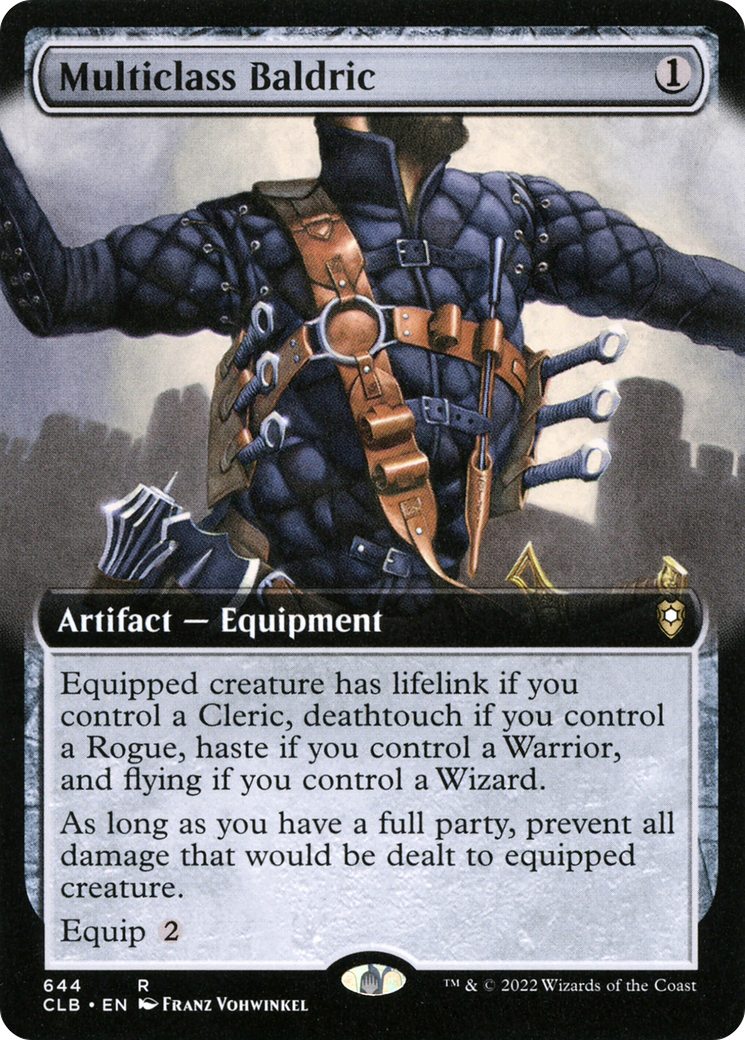 Multiclass Baldric (Extended Art) [Commander Legends: Battle for Baldur's Gate]-1