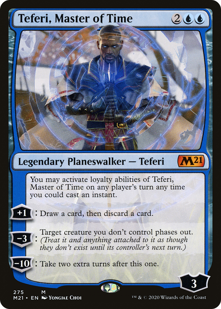 Teferi, Master of Time (275) [Core Set 2021]-1