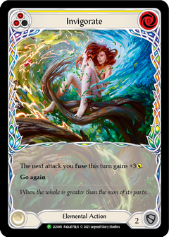 Invigorate (Yellow) [LGS081] (Promo)  Rainbow Foil-1