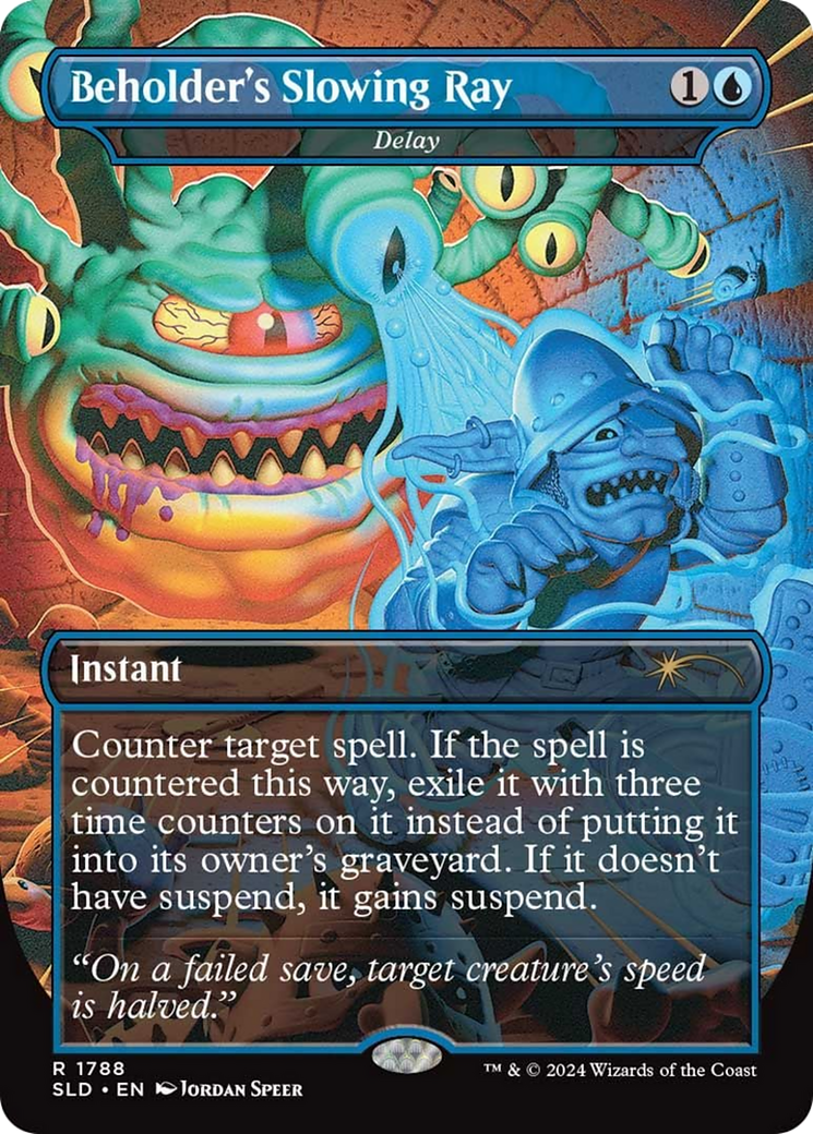 Beholder's Slowing Ray - Delay [Secret Lair Drop Series]-1