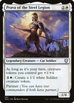 Prava of the Steel Legion [Phyrexia: All Will Be One Commander]-1