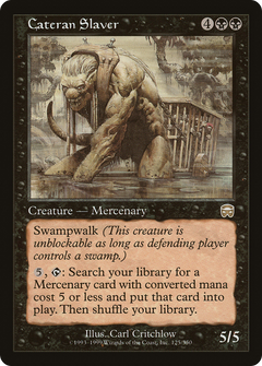 Cateran Slaver [Mercadian Masques]-1