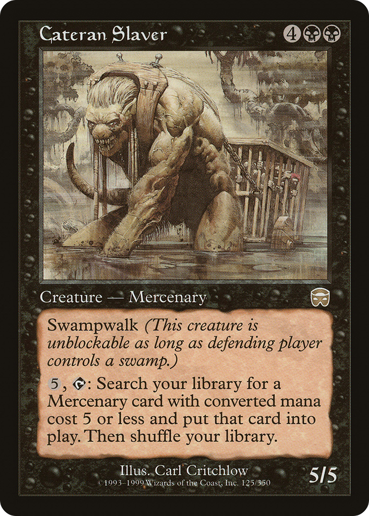 Cateran Slaver [Mercadian Masques]-1