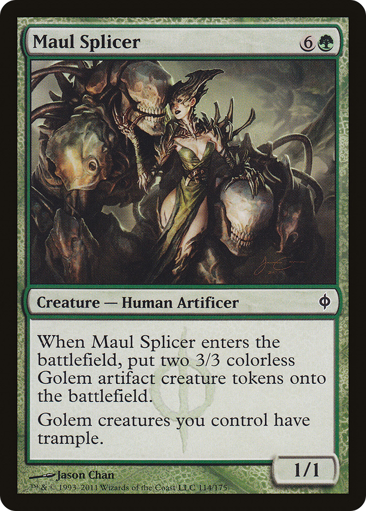 Maul Splicer [New Phyrexia]-1