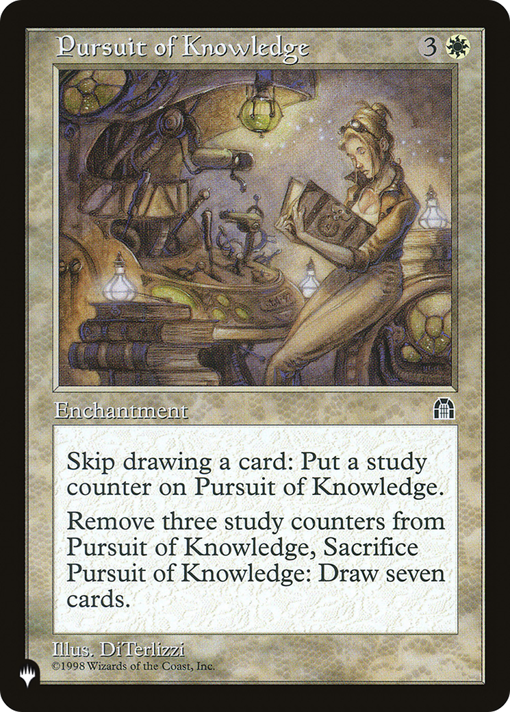 Pursuit of Knowledge [The List]-1
