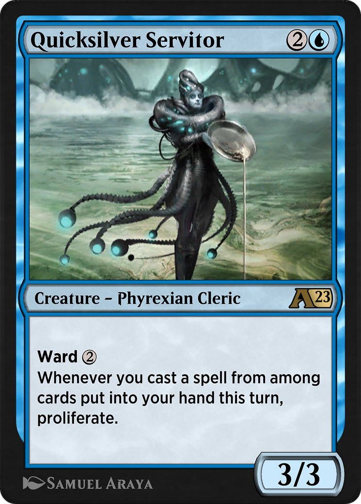 Quicksilver Servitor (YONE-005) - Alchemy: Phyrexia-1