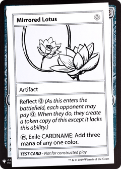 Mirrored Lotus [Mystery Booster Playtest Cards]-1