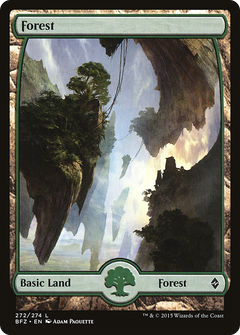 Forest (272) (Full Art) [Battle for Zendikar]-1