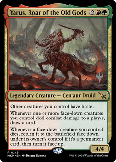 Yarus, Roar of the Old Gods (PPMKM-245) - Murders at Karlov Manor Promos Foil-1