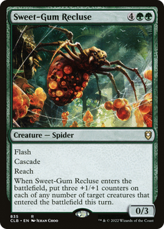 Sweet-Gum Recluse [Commander Legends: Battle for Baldur's Gate]-1