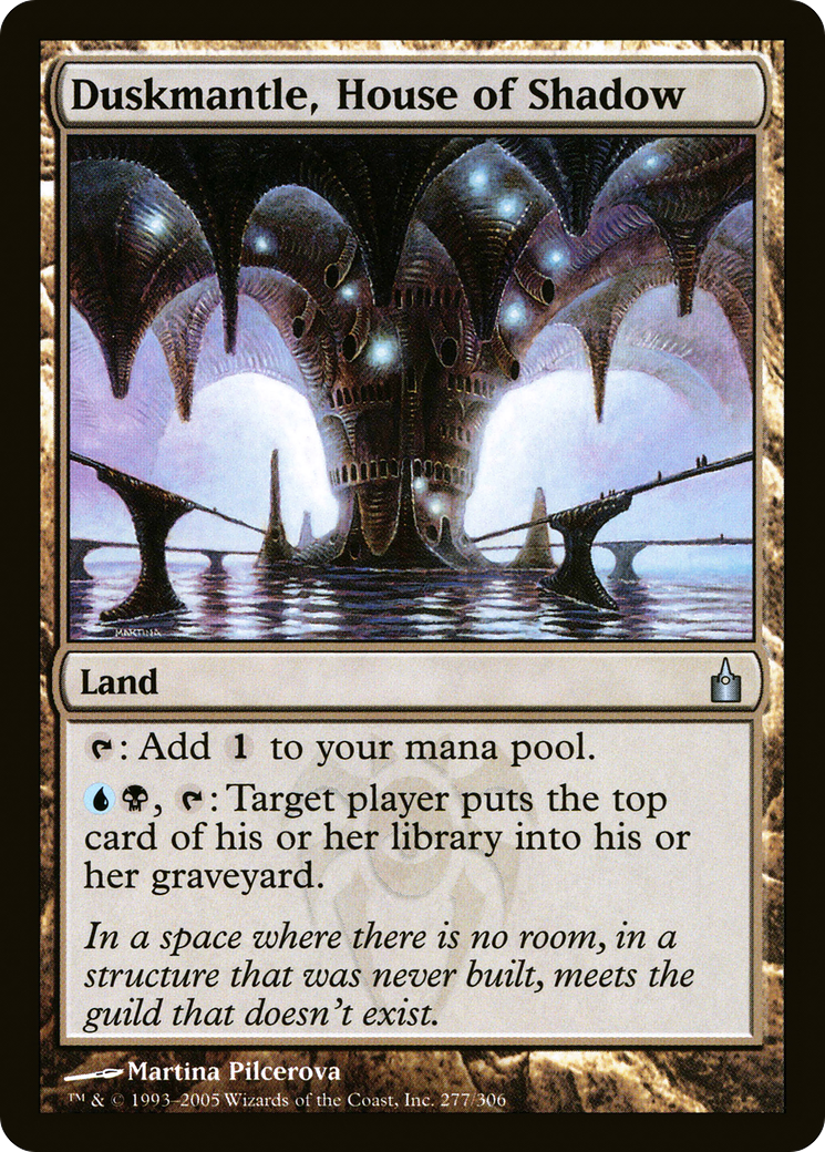 Duskmantle, House of Shadow [Ravnica: City of Guilds]-1