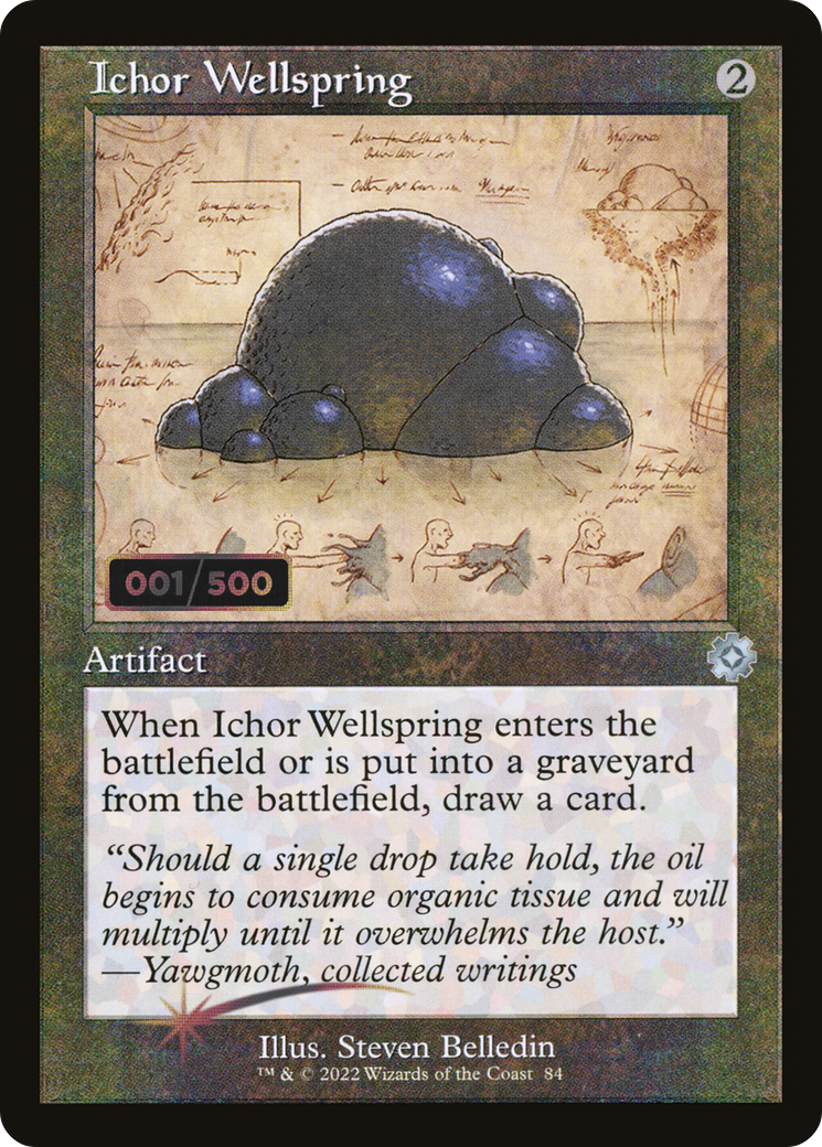 Ichor Wellspring (Retro Schematic) (Serialized) [The Brothers' War Retro Artifacts]-1