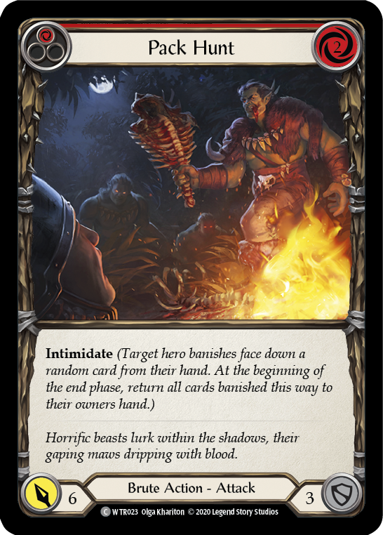 Pack Hunt (Red) [U-WTR023] (Welcome to Rathe Unlimited)  Unlimited Normal-2