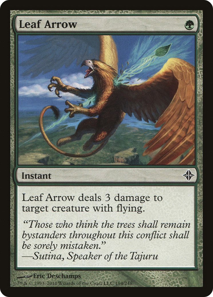 Leaf Arrow [Rise of the Eldrazi]-1