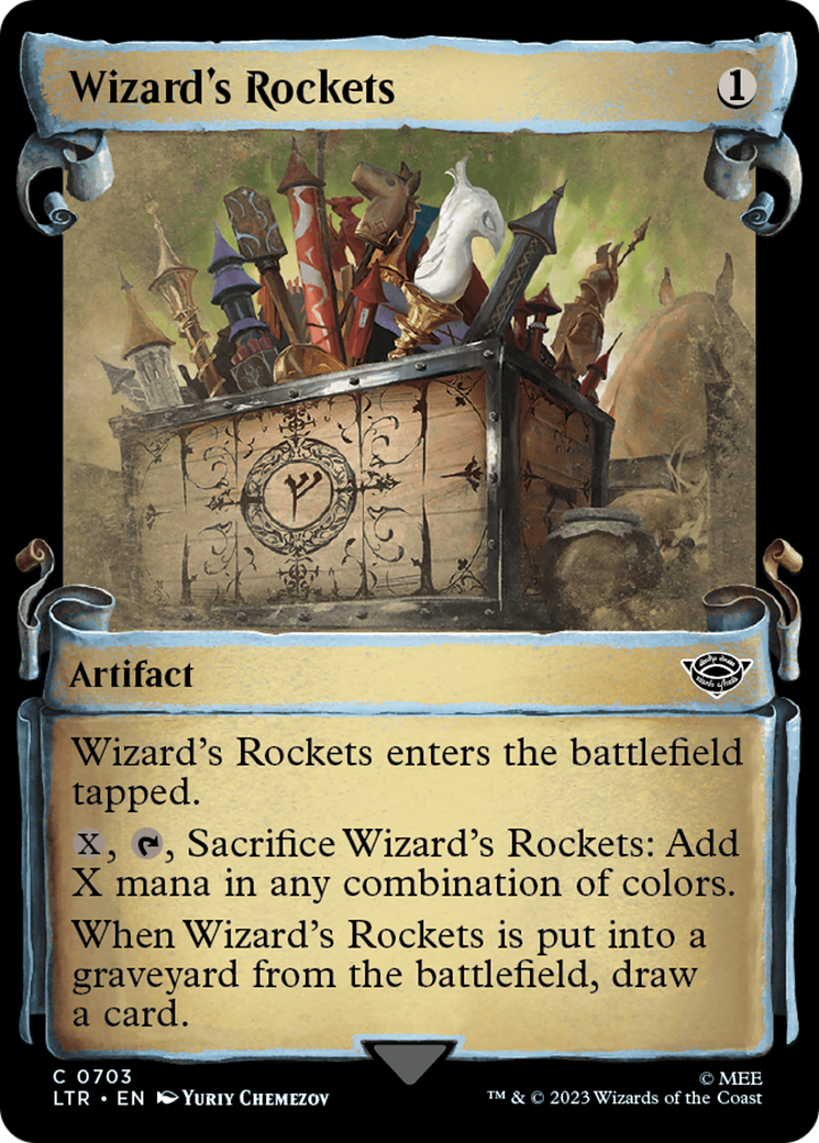 Wizard's Rockets (Showcase Scrolls) (LTR-703) - The Lord of the Rings: Tales of Middle-earth: (Showcase)-1