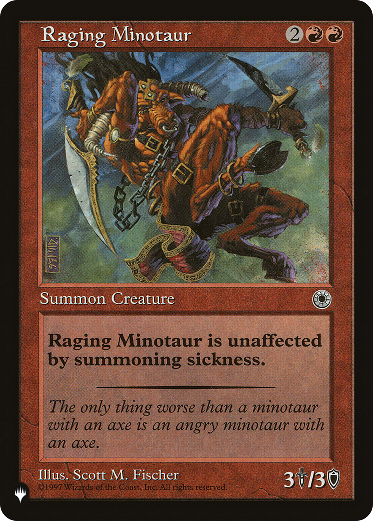 Raging Minotaur [The List]-1