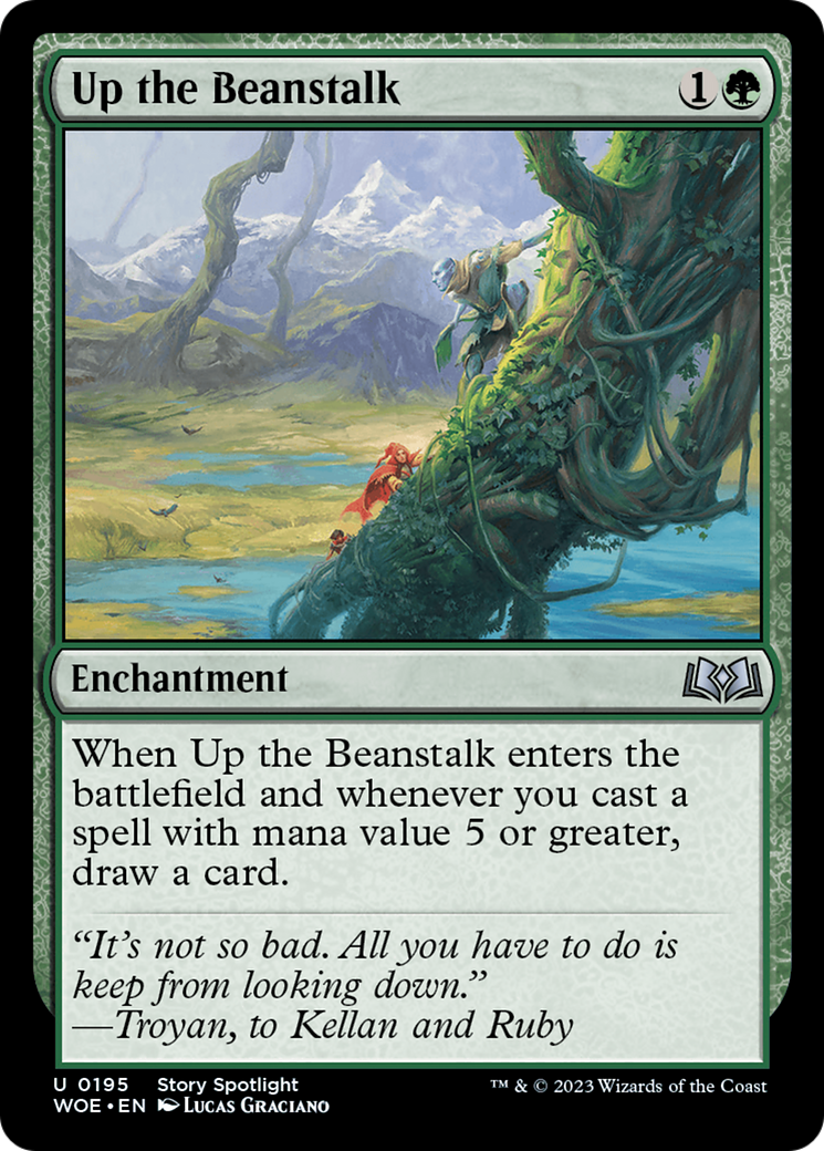 Up the Beanstalk (WOE-195) - Wilds of Eldraine-1