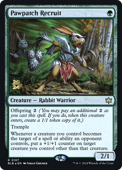 Pawpatch Recruit [Bloomburrow Prerelease Promos]-1