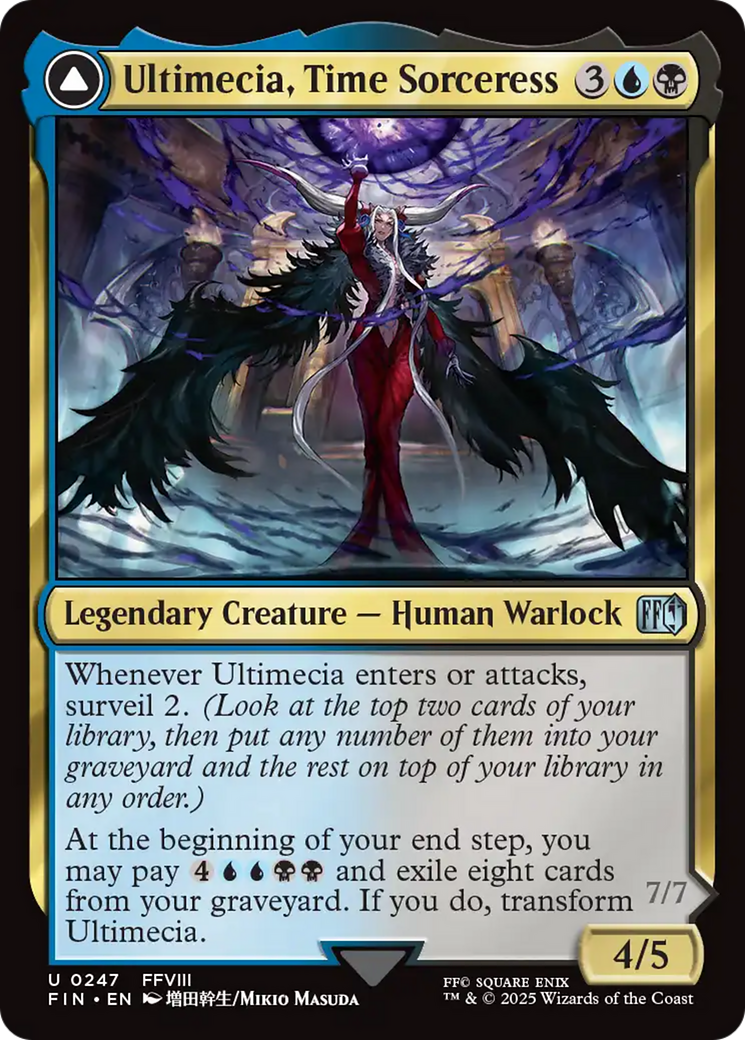 Ultimecia, Time Sorceress (FIN-247) - FINAL FANTASY Foil-3