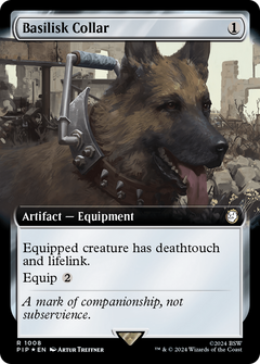 Basilisk Collar (Extended Art) (Surge Foil) [Fallout]-1