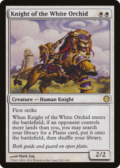 Knight of the White Orchid [Duel Decks: Knights vs. Dragons]-1