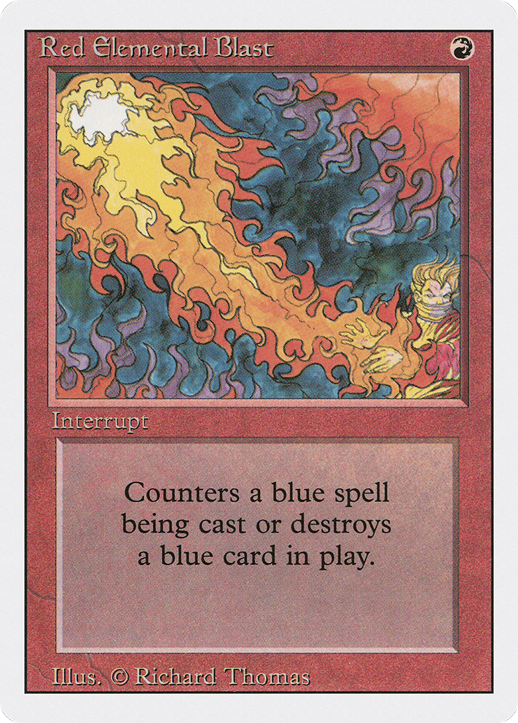 Red Elemental Blast [Revised Edition]-1