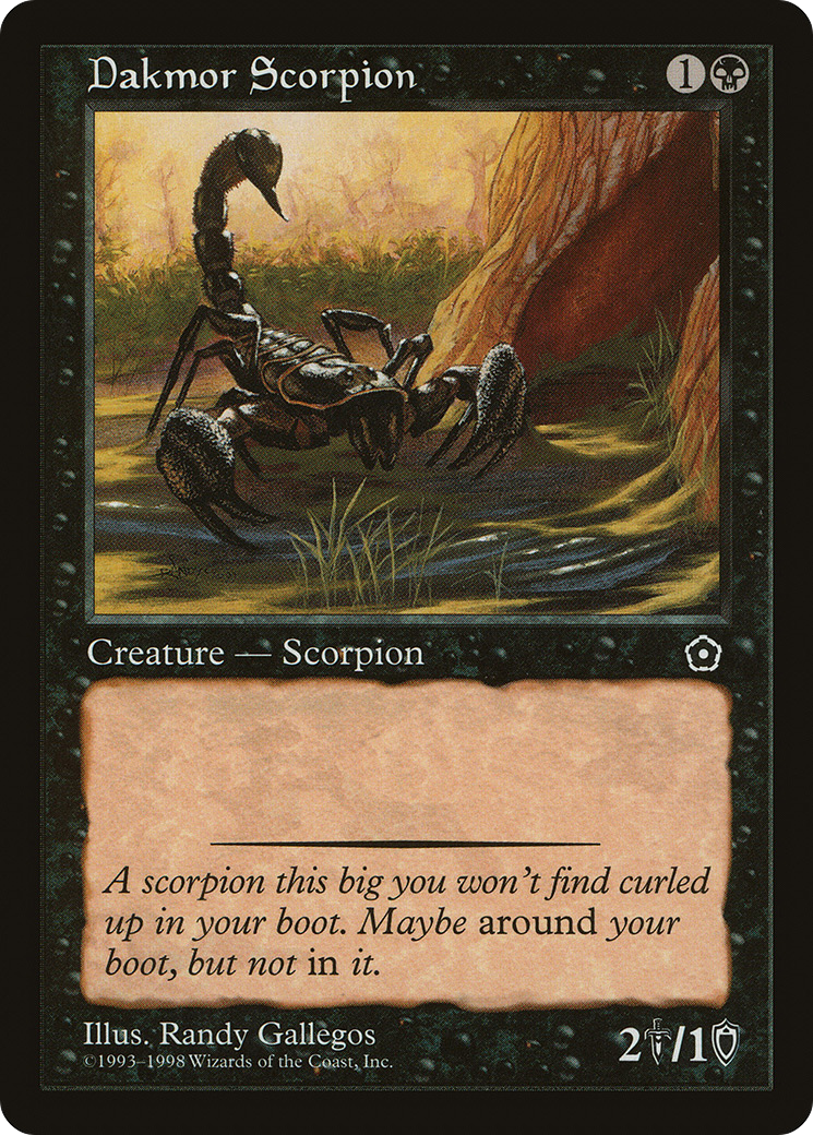 Dakmor Scorpion [Portal Second Age]-1