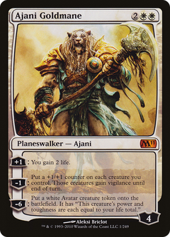 Ajani Goldmane [Magic 2011]-1