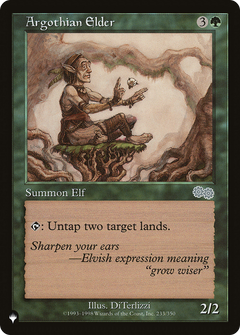 Argothian Elder [The List]-1