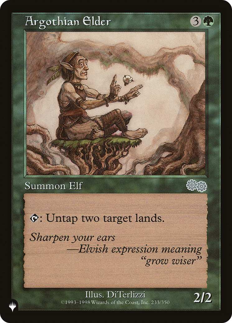 Argothian Elder [The List]-1