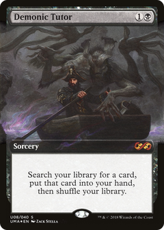 Demonic Tutor (Topper) [Ultimate Masters Box Topper]-1